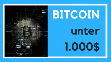 bitcoin unter 1000$